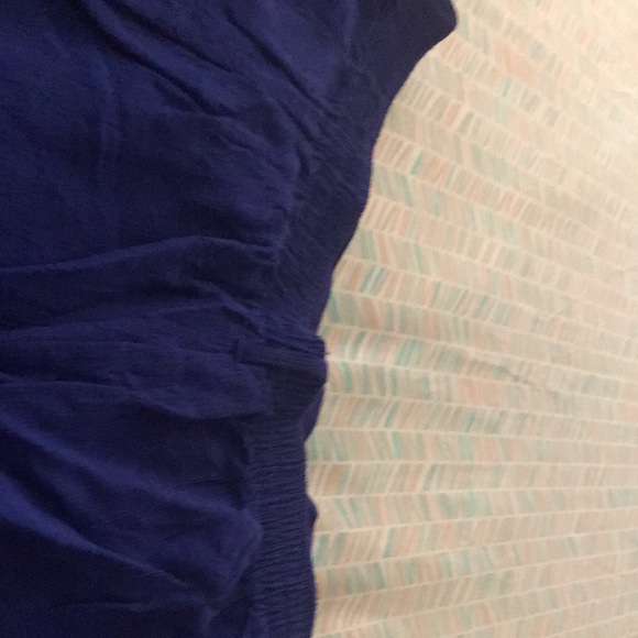 Royal Blue silky shorts - Picture 5 of 7